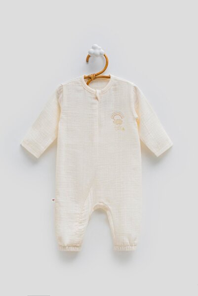 Caramell بذلة سيسليا موسلين للجنسين باللون البيج