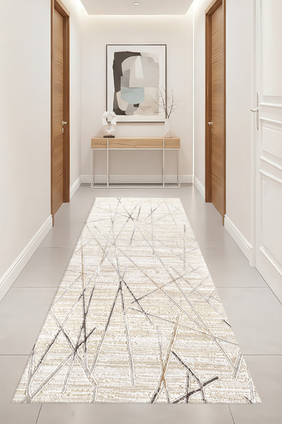 DEKOMOD Digital Printing Four Seasons Non-Slip Base Washable Cutting Hallway ...