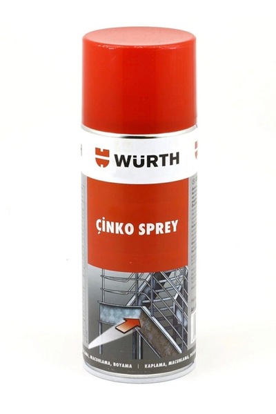 Würth Gri Çinko Sprey 400 Ml