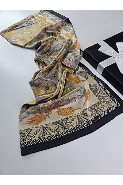 tomrisboutique Luxury Voile Silk Shawl Hijab Foulard Scarf Shawl H Pattern 70...