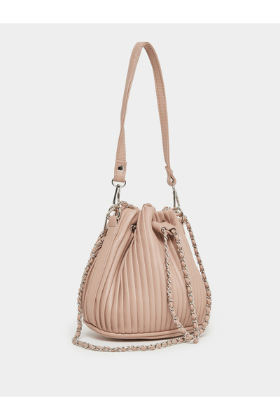 Styli Pleated Bucket Bag