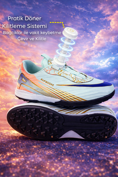 AİRBOOM Mechanism Lace-Up Kids/Youth Football Field Shoes