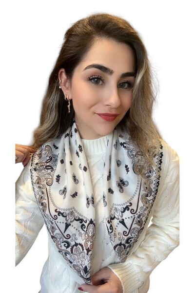 BYYEŞO Detaliu model 65*65 Eșarfă