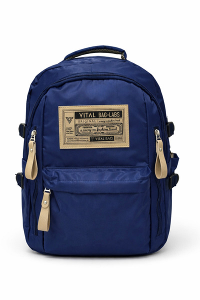 Çantaland Satin Fabric School Bag – Backpack for High School and Middle School