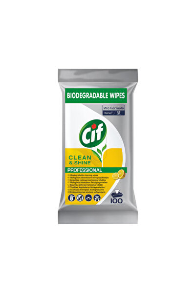 Cif Professional Servetele umede pentru suprafete Cif Clean and Fresh, 100 buc