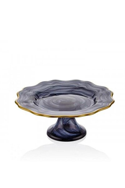 CREARTHOME Empire Ayaklı Servis Tabağı 21x21x8 cm