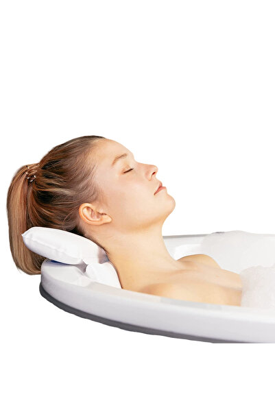 Other Pernă de Baie TranquilBeauty - Spumă Memorie, Impermeabilă, Ventuze - 3...