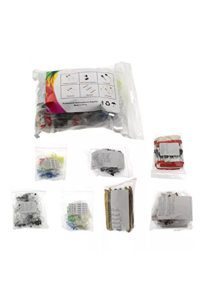 OEM Kit electronic DIODE LED 5mm 3mm Condensatoare Rezistente si Tranzistoare