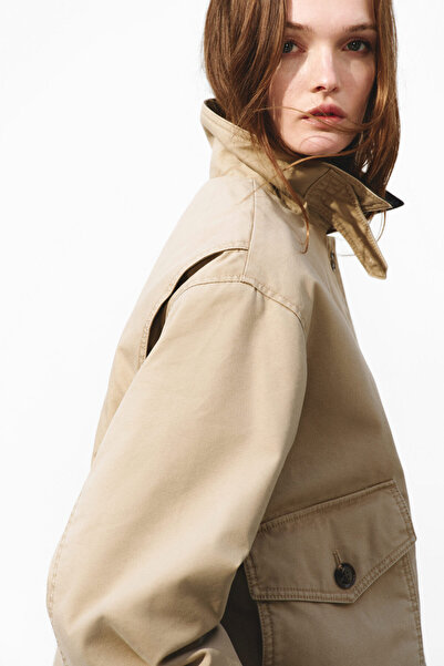 H&M Dolgulu Kanvas Ceket