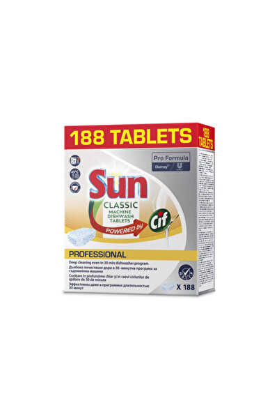 Cif Professional Tablete masina de spalat vase Cif Pro Formula All in1, 188 b...