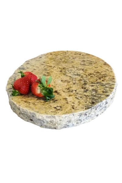 Generic Oval Granite Pastry/Cutting/Chopping/Serving/Baking Board 27.5 x 24 x 3cm