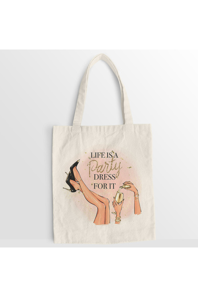 Kartier Sacosa panza Life Is A Party