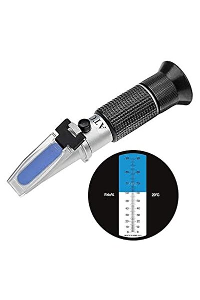 Zherqon TRZ Refractometer 0-90% Brix Hand held Refractometer to Determine The...