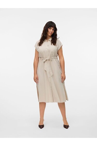 Veromoda Curve Kleid VMCMYMILO Langes Kleid