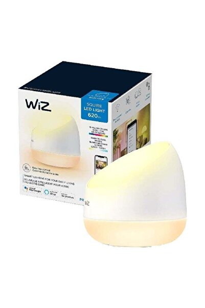 Generic Wiz Squire 9W LED Table Lamp White 13.4 x 13.4 cm