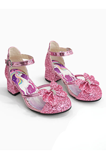 Casabony Rochie de seară cu sclipici pentru fete, pantofi pentru petrecere și...