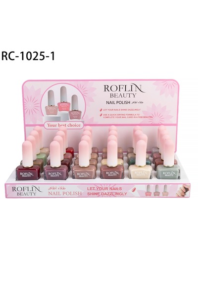 ROFLIN BEAUTY بوكس طلاء اظافر رفلاين بيوتي
