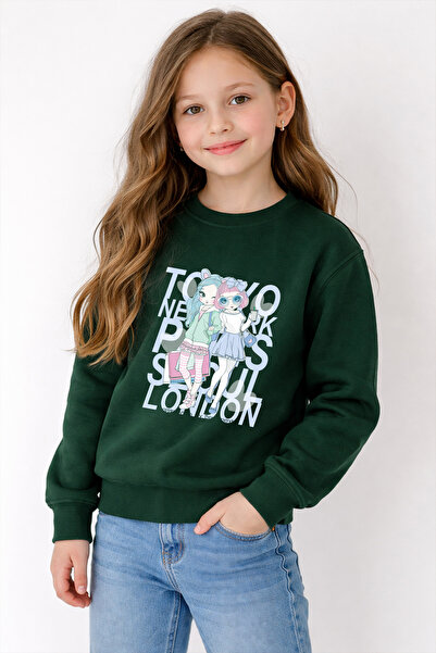 ADABEBEK Hanorac pentru copii cu imprimeu Premium Cici Girls 27066