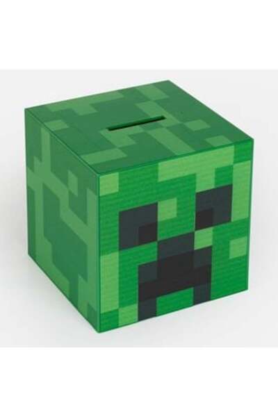 MINECRAFT Piggy Bank 14 X 14 X 14 CM