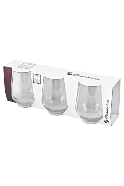 Borcam By Pasabahce Set of 3 Pasabahce Allegra Water Glasses, 425ml