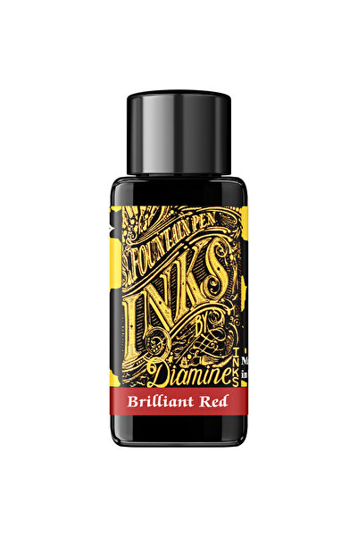 Diamine Sticlă de cerneală de 30 ml - Roșu strălucitor