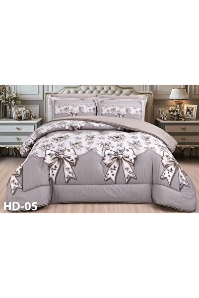 Mon A luxurious summer bedspread set consisting of 6 pieces, with a duvet cov...