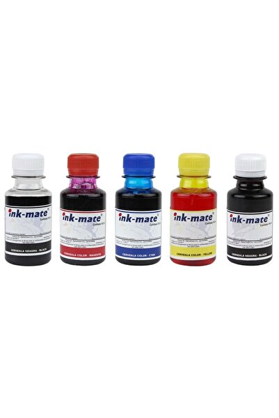 Piklinkmate Refill ink for HP364 5 colors 100 ml