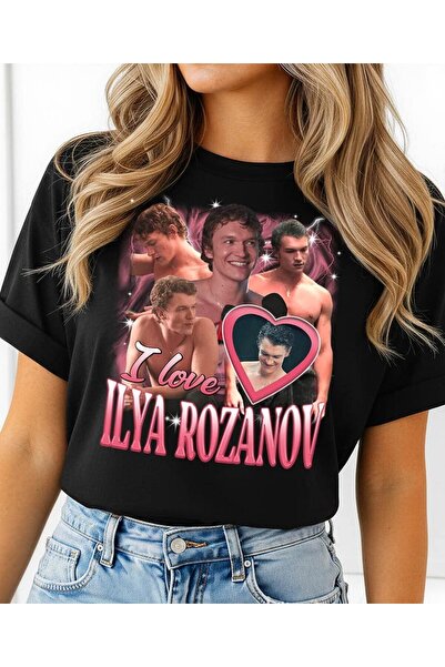 Jose Clothing Ilya Rozanov Printed Short Sleeve Oversize T-Shirt