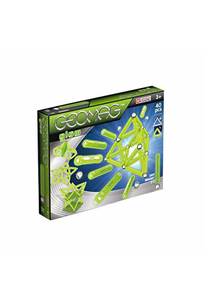 GEOMAG Set magnetic 40 piese strălucitoare