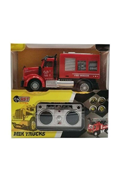 Generic HST 4-Way Drive Toy Truck with Remote Control for Kids Red