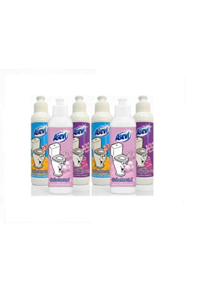 ASEVI Promotional Package 6 X Toilet Freshener Purple, Chewing Gum and Classi...