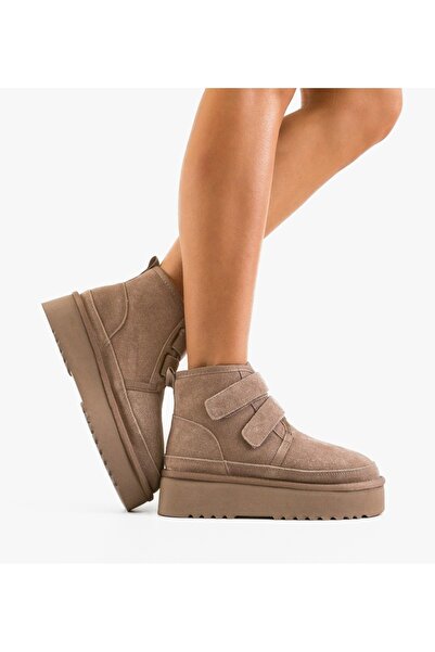 BENOTTİ Ohana Grey Women's Boots