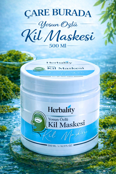 Çare Burada Yosun Özlü Kil Maskesi 500 Ml