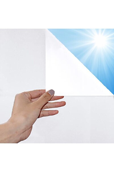 Other Self-Adhesive Window Film, Matt White, Sandblasted Glass Effect, Static...