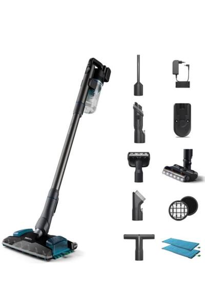 Other Aspirator fără fir cu funcție de ștergere PHILIPS XC8157/01 Albastru păun