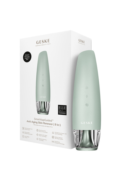 Geske Anti-Aging Skin Renewer 9 in 1 Aparat Pentru Masaj Facial Green