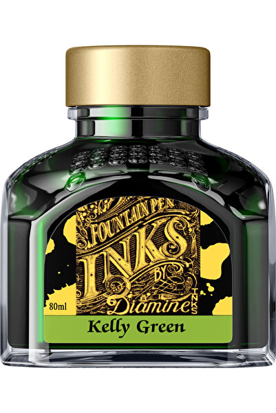 Diamine Sticlă de cerneală 80 ml - Kelly Green