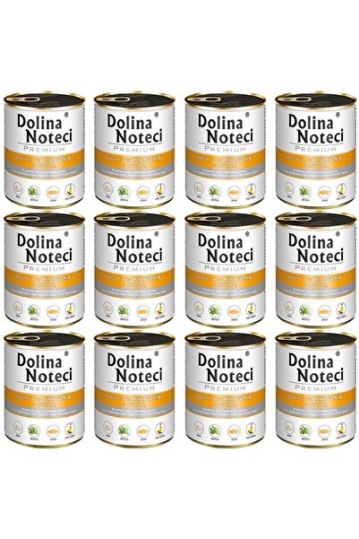 DNP Hrană bogată în rață cu dovleac - carbonat pentru câini 12 x 800 g