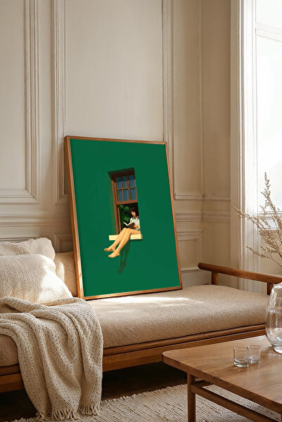 Dekorsiahome Επιτραπέζια ζωγραφιά με ξύλινο πλαίσιο ενός τεμαχίου TK3292