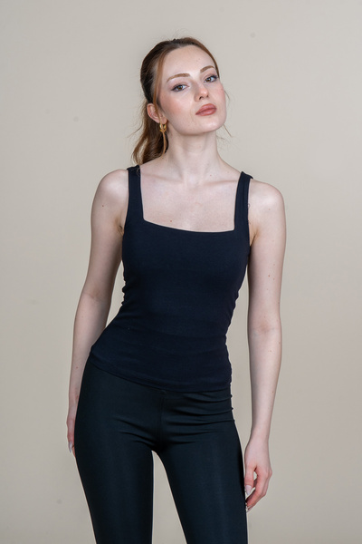 MissVina Compak Square Neck Tank Top Body 344