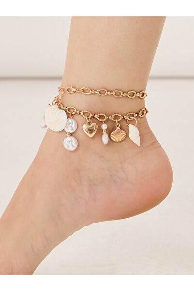 Styli خلخال مزين بتعليقة صدفية