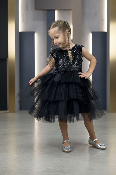 tny kids collection Girl's Sequined Tutu Dress
