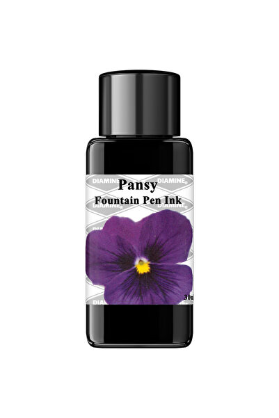 Diamine Sticlă de cerneală pentru flori 30 ml - Panseluță