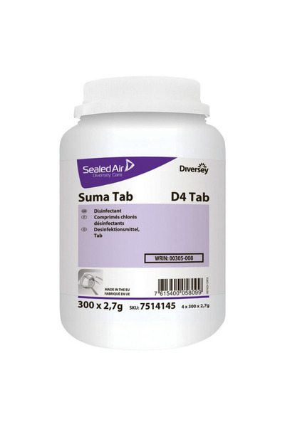 Diversey Suma Tab D4 pastile cloramina, dezinfectant alimentar