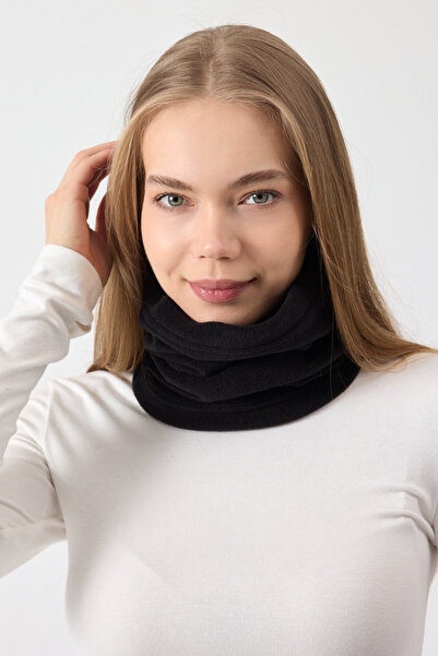 Butikgiz Special Design Multifunctional Flexible 100% Micro Fleece Women's Ne...