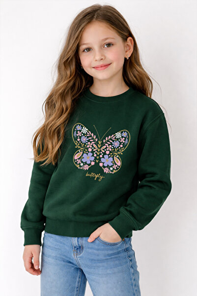 ADABEBEK Премиум детска блуза с пеперуда 27002