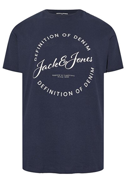 Jack & Jones Jack&jones 12294514 jjgrayson tee on written oversized short sle...