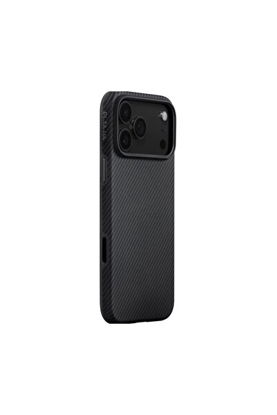 PITAKA Carcasa Aramid UltraGuard compatibila cu iPhone 17 Pro, Negru/Gri