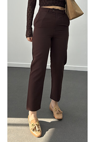 Narferita Hadid Havuç Kesim Kumaş Pantolon