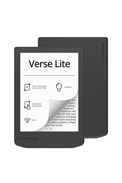 pocketbook Verse Lite 619 Imprimantă electronică cu cerneală de 6" și 8 GB, gri